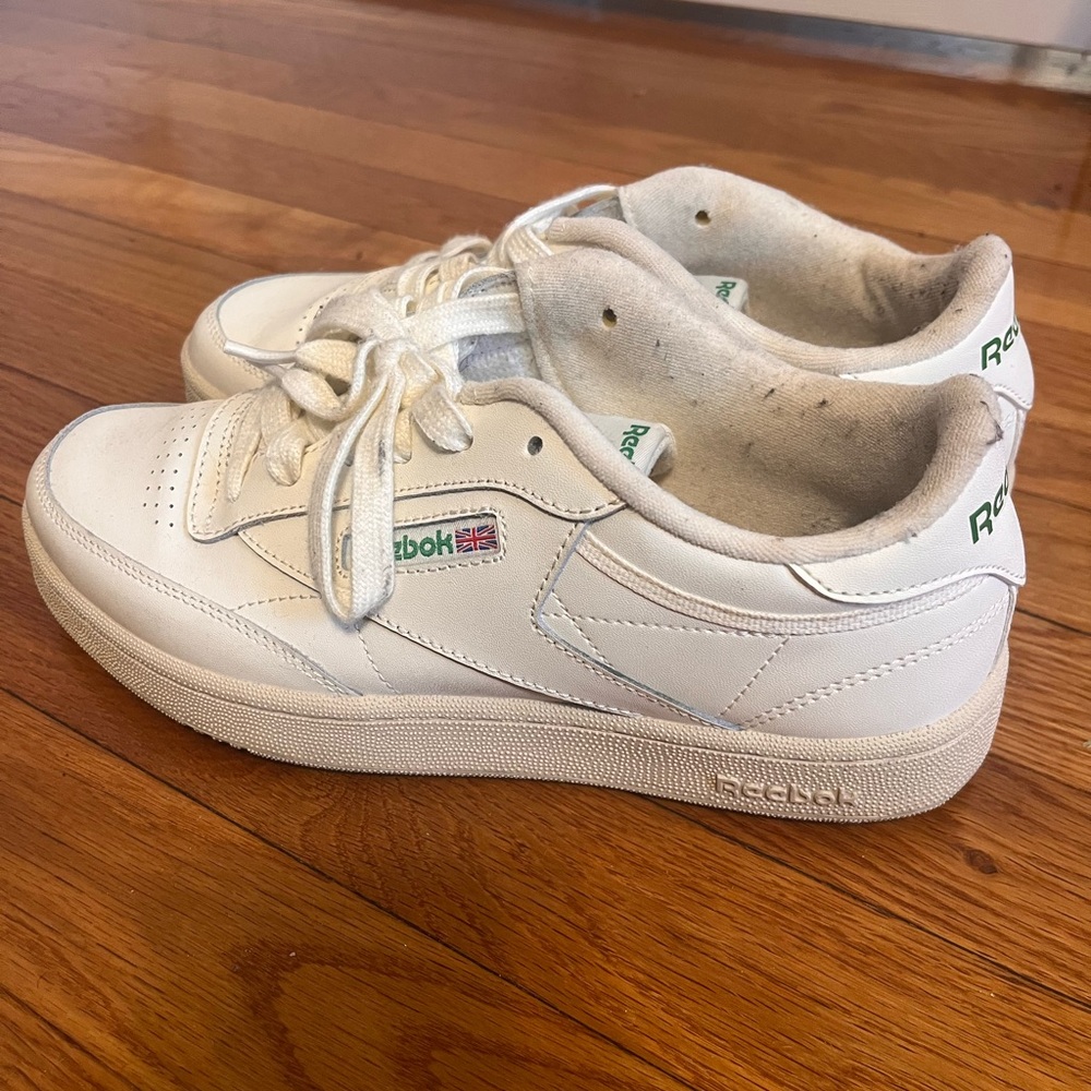 Reebok Kids White Sneakers
